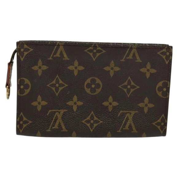 LOUIS VUITTON Monogram Bucket PM Accessory Pouch LV Auth 113795 - Picture 2 of 16